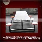 304 Stainless Steel 6 Person Dining Table thumbnail-1