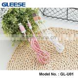 Gleese Wholesale USB Date Sync Charging Charger Cable/ Fast Transmit Micro USB Data Cable/ Micro USB Cable thumbnail-3