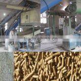 Pellet Size 6mm Wood Granulator Making Line for Pellet Factory