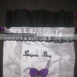 Drawstring Satin Lingerie Bag thumbnail-3