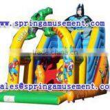 Fashion Design and Hot Sale Batman Inflatable Water Slide for Kids, Inflatables SP-SL072