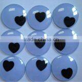 New Design 30mm Heart Shape Moving Eyes thumbnail-1