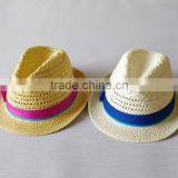 Women Paper Straw Sun Hat Multi-color With Hollow-out Decorative Pattern thumbnail-3
