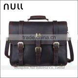 Mens Genuine Leather Messenger Bag Briefcase thumbnail-4