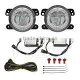 Vinstar LED Fog Lights With DRL For Jeep Wrangler 4" J.W. LED Fog Light Replacement in Black Housing for 07-16 Jeep Wrangler thumbnail-4