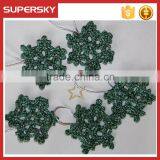 V-744 Christmas Tree Hang Snowflake Decoration Knit Christmas Tree Hang Ornament thumbnail-1