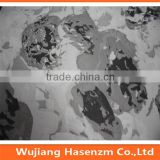 cashmere chinese ink painting print ITY chiffon fabric
