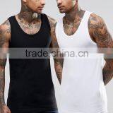 Wholesale 100 Cotton Mens Plain White Black Sports Tank Top