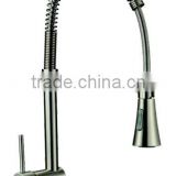 Brushed Nickel Commercial Style Pre Rinse Kitchen Faucet 8631-BN