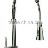 Brushed Nickel Commercial Style Pre Rinse Kitchen Faucet 8631-BN thumbnail-1