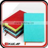 Colorful Edge Leather Diary 2015