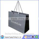 Cost Effective Customized Art Paper Bag With Cotton Handle .sample Free Paper Shopping Bag From Wenzhou Factory