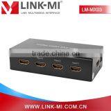 LINK-MI LM-MX03 Full HD 1080p 3D Audio Video Mini 4X2 HDMI Matrix Splitter