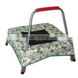 Kids Home Gym Equipment, PVC Trampoline With Handle thumbnail-2