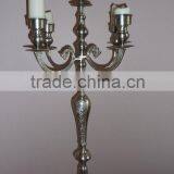 Weddings Centre Table Candelabra Silver