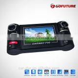 Full 1080p hd G-sensor GPS Dual Camera Rear Camera X3000 2.0"colorful Screen Car Camera Motion Sensor thumbnail-1