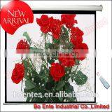 Electric Wall Mount 1:1 84 Inch Motorized Projection Screen for Office Presentation Equipment thumbnail-2