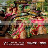 Angel Baby Reactive Printed 3d Bedding Comforter Set thumbnail-1