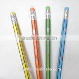 7 Inch Custom Hexgonal Pencil Set With Eraser thumbnail-3
