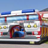 Super Large Inflatable Slide Sale, Superduty Inflatable Combi Castle With Slide for Custom Theme thumbnail-3