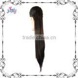 55cm Long Straight Black Clip in Hair Extension thumbnail-1