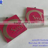 Metal Labels,Custom Design Sticker Self Adhesive Brand Metal Logo Labels thumbnail-3