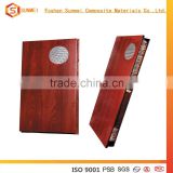 Wooden honeycomb wall panels for wall