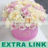 China Supplier Trade Assurance Cylinder Shaped Paper Flower Box thumbnail-2