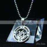 Fashion Design Natural Fine Citrine Siver Pendant For Men and Women thumbnail-4