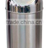 Mini Table Stainless Steel Push Trash Bin thumbnail-2