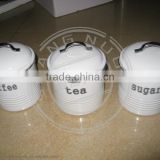 high grade tea coffee sugar storage jars, food canister