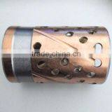 BPW Brass Steel Bimetal Bushing,bimetallic Slide Bushing,JFB800 Bronze Alloy Copper Bushing thumbnail-1