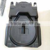 Custom Blow Molding Plastic PE Basketball Stand Adjustable System thumbnail-2