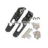 Black Rear Footrests Foot Pegs For Honda CBR600RR 03-14 CBR1000RR 04-14 05 07 thumbnail-2
