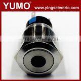 LA19-AJS 19mm 250V Led Momentary Elevator Equipment Pushbutton Switch Metal Push Button 5v Led Push Button thumbnail-1