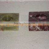 PAKISTAN FACTORY MADE ONYX CIGARETTE ASHTRAY HANDICRAFTS thumbnail-4