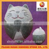 Small Cute Cat Stone Scupture for Hot Sale thumbnail-1