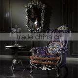 Elegant Luxury Refined Chair Set, Simple and Diverse Style Purple Leisure Chair and Table Set thumbnail-2
