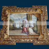 European Handmade Mural,Wall Hanging Mural, Home Decoration Art Fresco, Oil Painting thumbnail-5