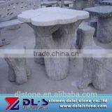 Hand Carved Outdoor Marble Garden Table and Chair thumbnail-5