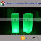 Led Cube Chair Plastic Rotating Led Seatting Cube Chair thumbnail-5