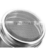 CY182 Stainless Steel Powder Sieve Spray Powder Sugar Sieve Cans Tube With Plastic Cap Barrel Powder Sieve thumbnail-3