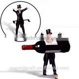 Funny Resin Magician Novelty Wine Bottle Holders thumbnail-2