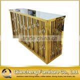Golden Wedding Table Metal Bar Table With Stainless Steel thumbnail-4