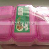 Small Plastic Food Meal Prep Containers and Combine Bento Storage Lunch Boxes thumbnail-2