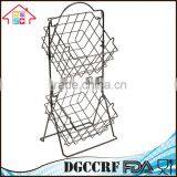 Wire Storage Rack 2 Tier Kitchen Fruit Vegetable Basket Organizer Stand thumbnail-2