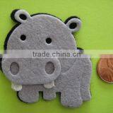 Hot Sale Eco Friendly New Products Promotional Gift Cute Felt Scrapbooking Pig Fleece Fabric on Express thumbnail-1