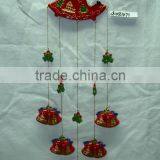 Ceramic Santa Wind Chime thumbnail-1