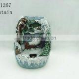 Snowfield With Christmas Tree Table Fountain thumbnail-1