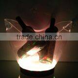 LED RBG Color Changing Large Clear Acrylic Ice Buckets thumbnail-2